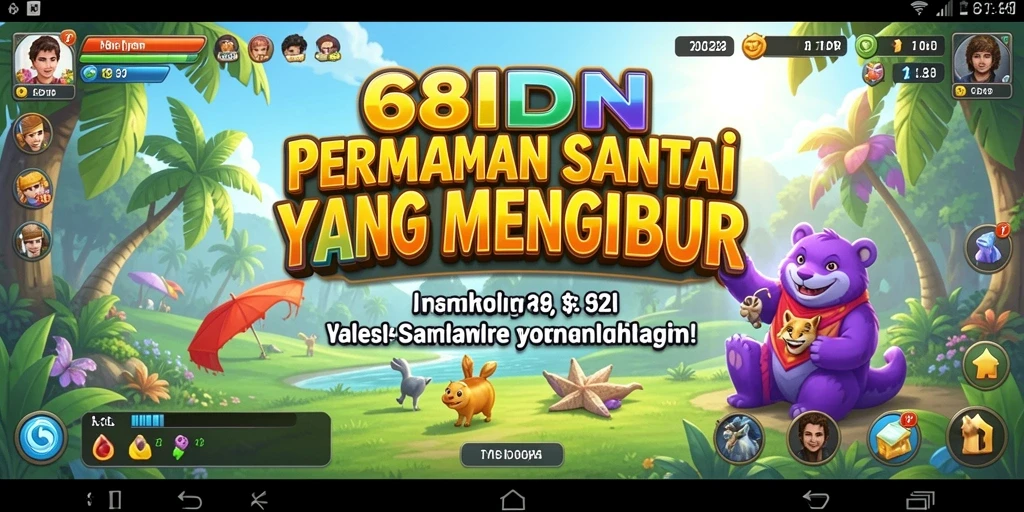 Tampilan gameplay 68IDN yang menarik dan penuh warna.