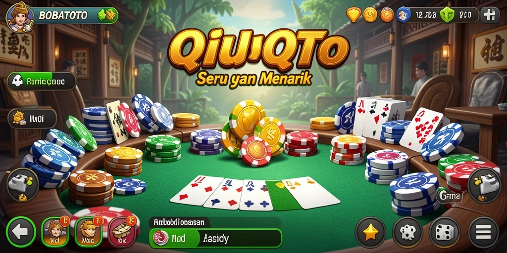 Screenshot gameplay QiuQiu yang seru dan mengasyikkan.