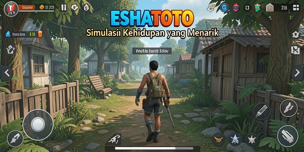 Tampilan menarik dari gameplay ESHATOTO yang penuh interaksi.