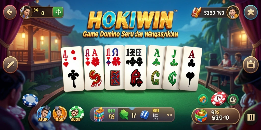 Tampilan gameplay <strong>HOKIWIN</strong> yang seru dan mengasyikkan.