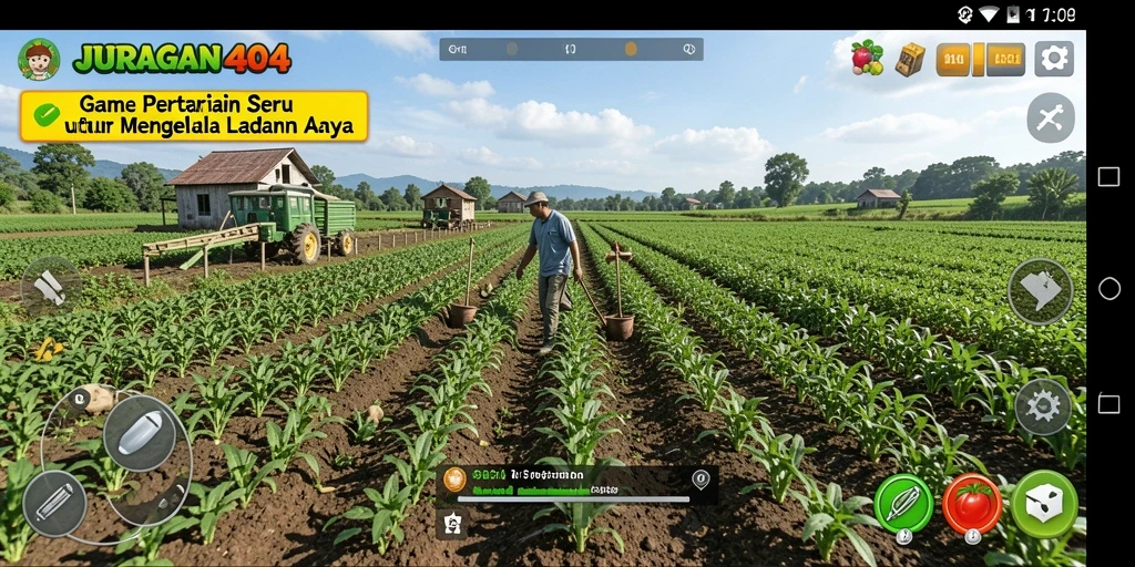 Screenshot menampilkan gameplay <strong>JURAGAN404</strong> yang mengasyikkan dan interaktif.