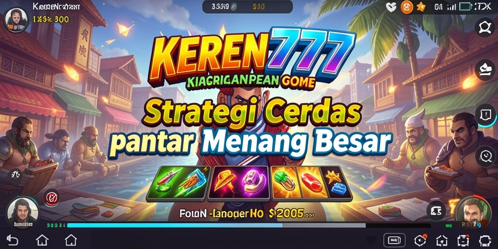 Tampilan gameplay menarik KEREN777 yang penuh strategi.
