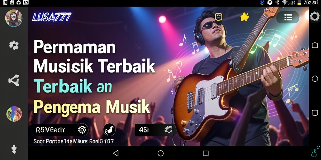 Screenshot utama LUSA777 yang menampilkan gameplay interaktif dan menyenangkan.