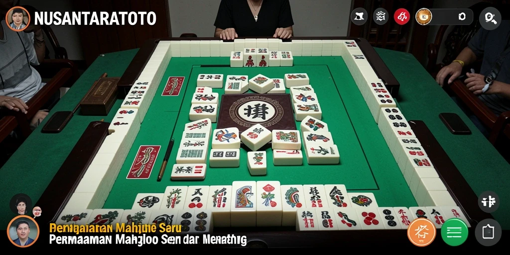 Gameplay menarik NUSANTARATOTO dengan berbagai mode Mahjong.