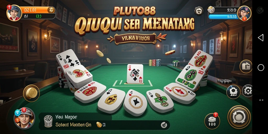 Screenshot gameplay QiuQiu dari PLUTO88 yang menarik.