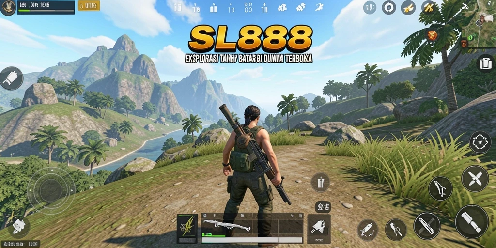 Tampilan gameplay SL888 yang menakjubkan di dunia terbuka.