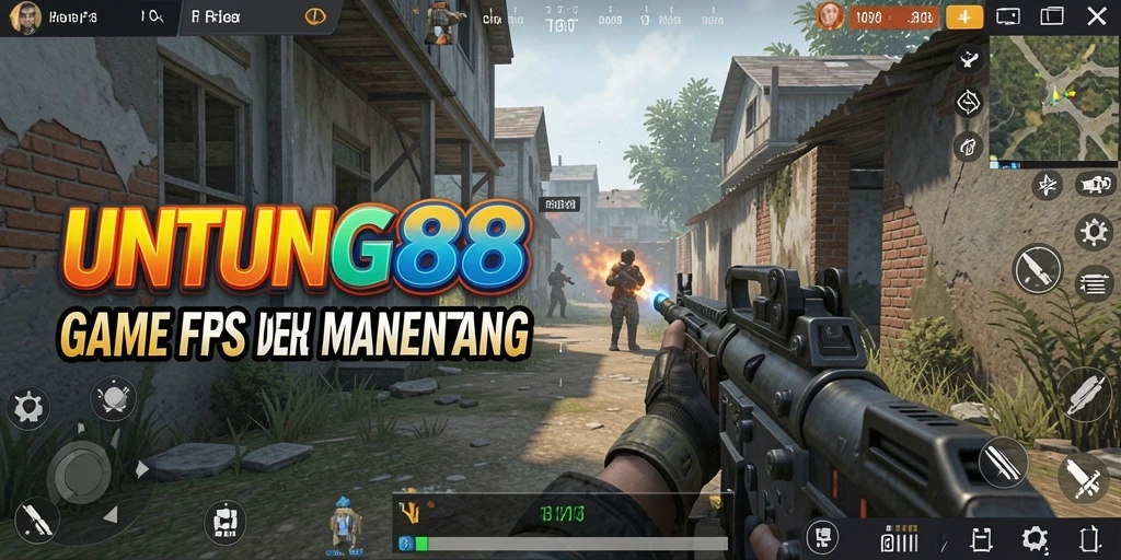 Screenshot gameplay UNTUNG88 menampilkan aksi tembak-menembak yang mendebarkan.