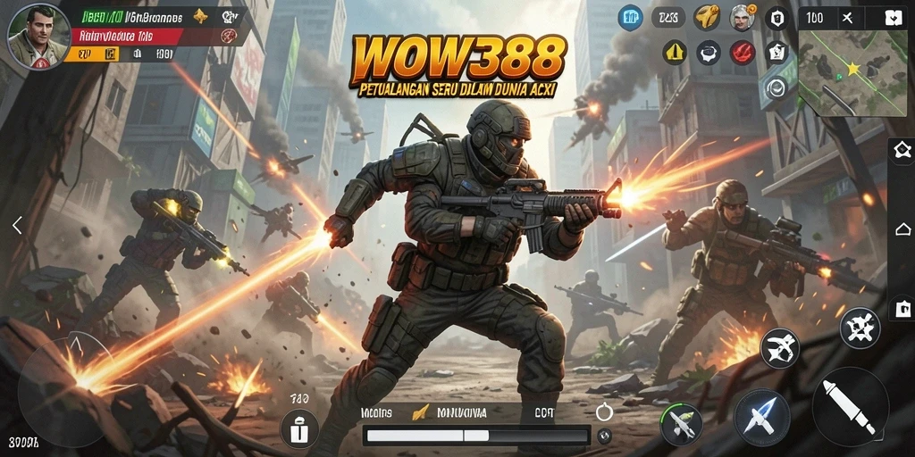 Tampilan menakjubkan dari aksi mendebarkan di WOW388.