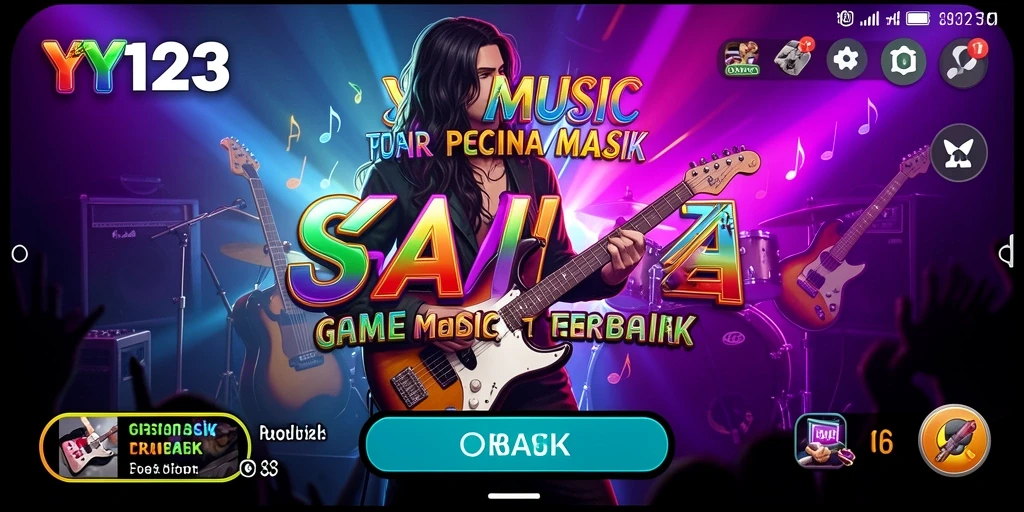 Tampilan gameplay YY123 yang interaktif dan menyenangkan.
